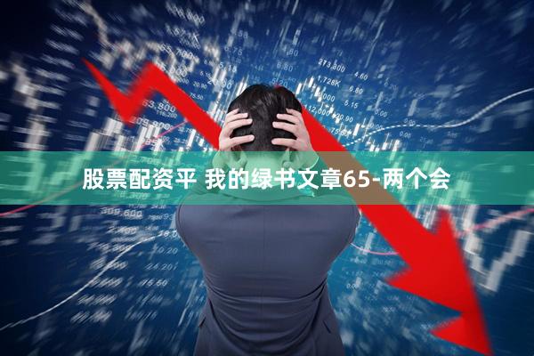 股票配资平 我的绿书文章65-两个会